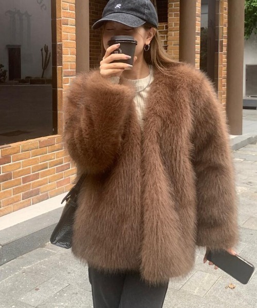 コート アウター ロングフリースコート レディース : ZOZOTOWN Yahoo