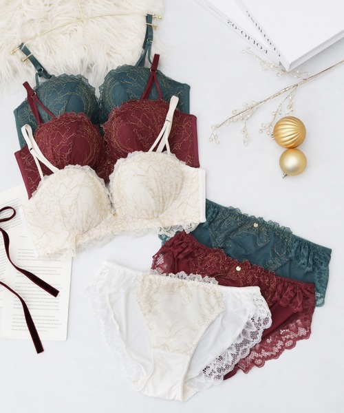 tu-hacci（ツーハッチ） ブラジャー ショーツセット ノエルフルール