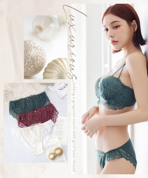 tu-hacci（ツーハッチ） ブラジャー ショーツセット ノエルフルール