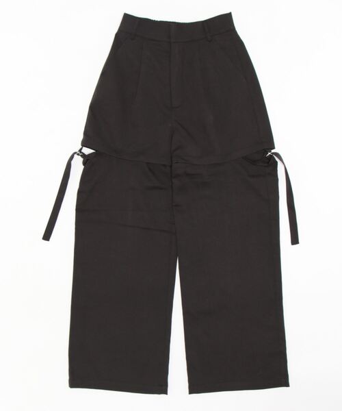 Heather（ヘザー） スラックス FREE ブラック レディース : ZOZOTOWN