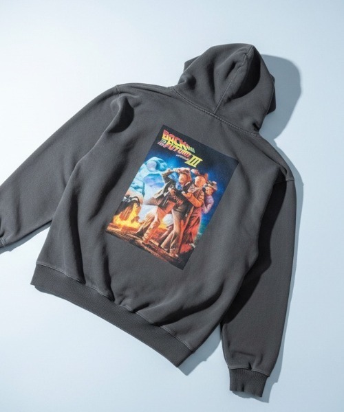 minius パーカー 「2025秋冬新作」「バック・トゥ・ザ・フューチャー