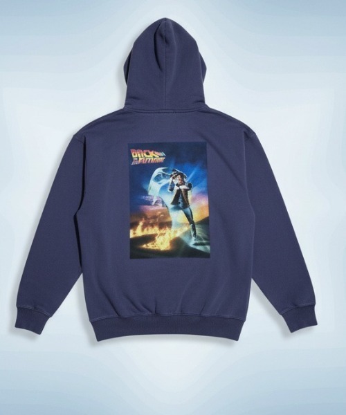 minius パーカー 「2025秋冬新作」「バック・トゥ・ザ・フューチャー