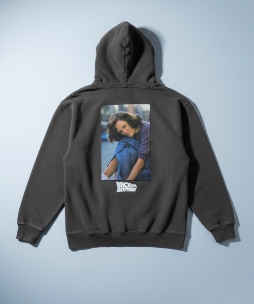 値下げ‼️ほぼ新品未使用品‼️ユリウス25PRESS刺繍プリントパーカー ポケットからひょっこりBUDDHA 仏像 プルオーバーパーカー (プリント