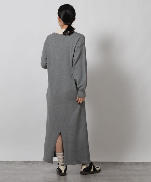 LAKOLE（ラコレ） ワンピース ポロニット長袖ワンピース / 622321