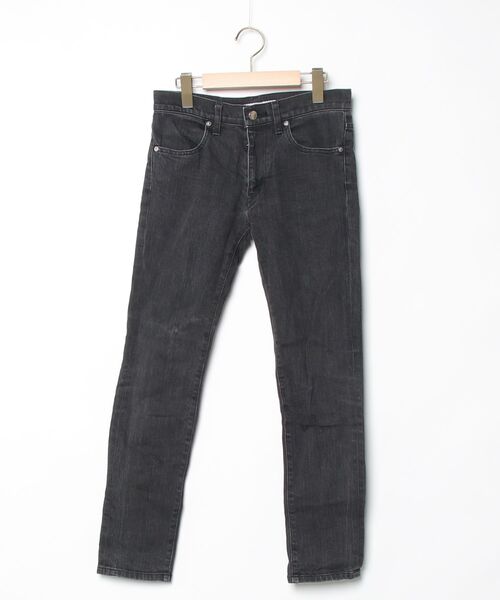 JOHN LAWRENCE SULLIVANブラックデニムパンツ JOHN LAWRENCE SULLIVAN」 デニムパンツ 42 ブラック メンズ