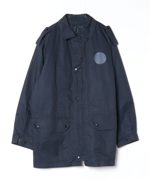 WAIPER.inc ステンカラーコート L ネイビー メンズ : ZOZOTOWN Yahoo