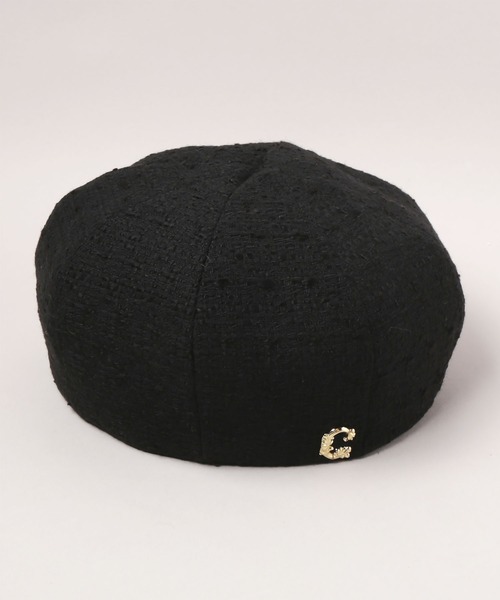 未使用　CA4LA カシラ ベレー帽　ブラック CA4LA（カシラ） ベレー帽 ONESIZE ブラック レディース : ZOZOTOWN