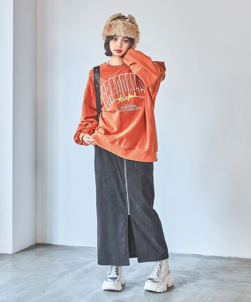 PAGEBOY（ページボーイ） スウェットカットソー FREE イエロー