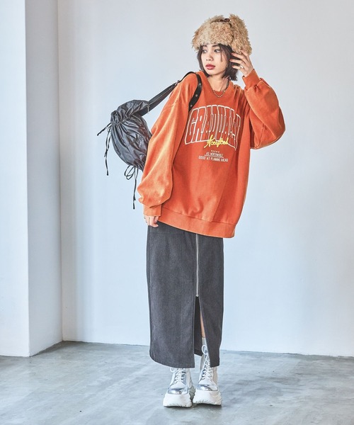 PAGEBOY（ページボーイ） スウェットカットソー FREE イエロー