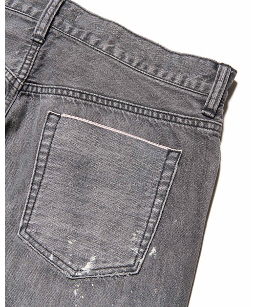 ジーンズ DAMAGED REGULAR-FIT JEANS メンズ レディースの画像