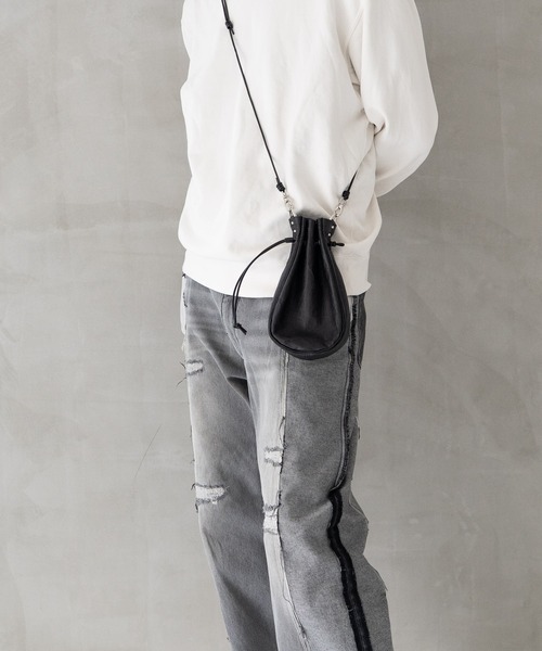 SENTI（センティ） ショルダーバッグ Dyneema Leather MEDICINE BAG M