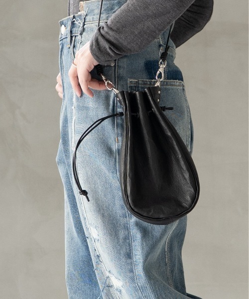 SENTI（センティ） ショルダーバッグ Dyneema Leather MEDICINE BAG M