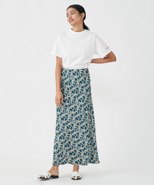 「SOULEIADO」 フレアスカート 36 ベージュ系その他 レディース_画像2