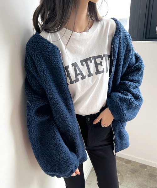 「Futier land」 ブルゾン MEDIUM グレイッシュベージュ レディース_画像5