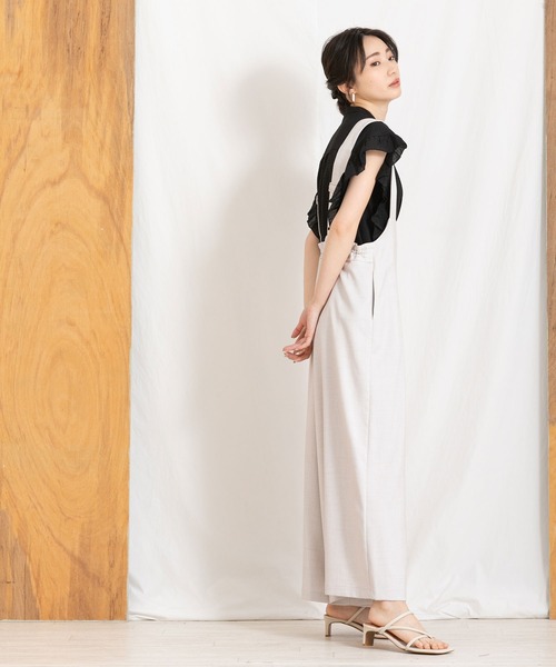 「Gready Brilliant」 半袖ブラウス 38 オフホワイト レディース_画像6