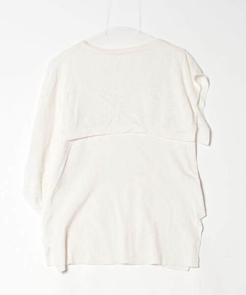 「GALLEST」 ノースリーブニット 38 オフホワイト レディース_画像2