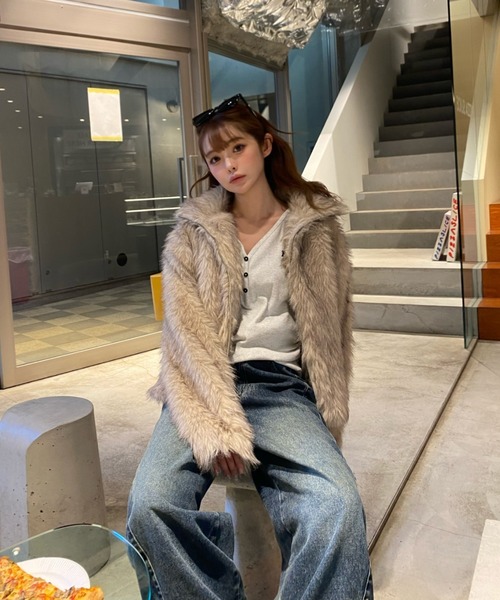 Ray Cassin（レイカズン） ブルゾン アウター ダブルジップファー