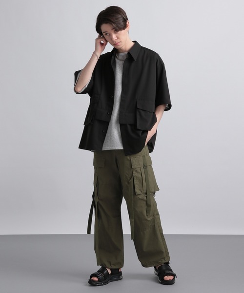 HARE（ハレ） カーゴパンツ FREE ブラック メンズ : ZOZOTOWN Yahoo!店