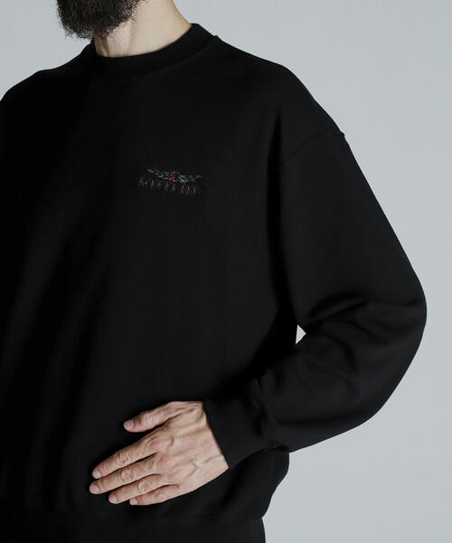 「schott」 スウェットカットソー L チャコールグレー メンズ_画像7