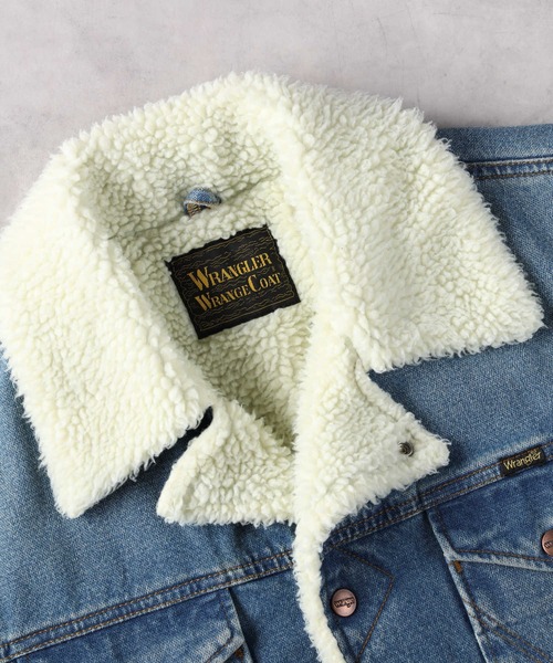 「Wrangler」 デニムジャケット M ダークインディゴブルー メンズの画像