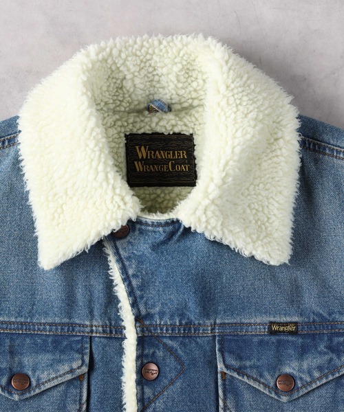 「Wrangler」 デニムジャケット M ダークインディゴブルー メンズの画像