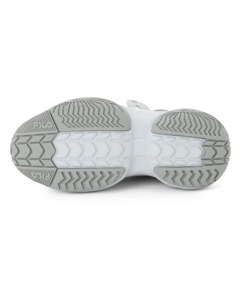 「FILA」 ローカットスニーカー 27.0cm グレー レディース_画像5