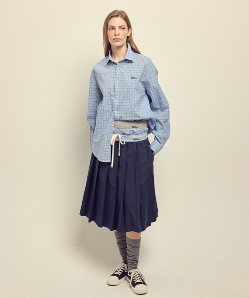 Mardi Mercredi（マルディメクルディ） パンツ COTTON SHORTS CHECK