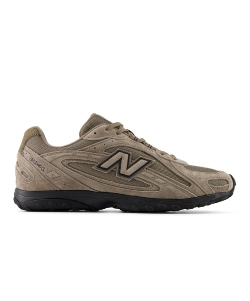 「New Balance」 ローカットスニーカー 25.5cm ブラウン レディースの画像