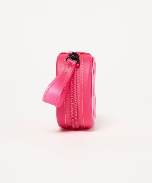 日本未発売♡EMIS♡エナメル バッグ ポーチ付き ピンク 超美品 emis ショルダーバッグ バッグ EMBOSSED MINI BAG レディース