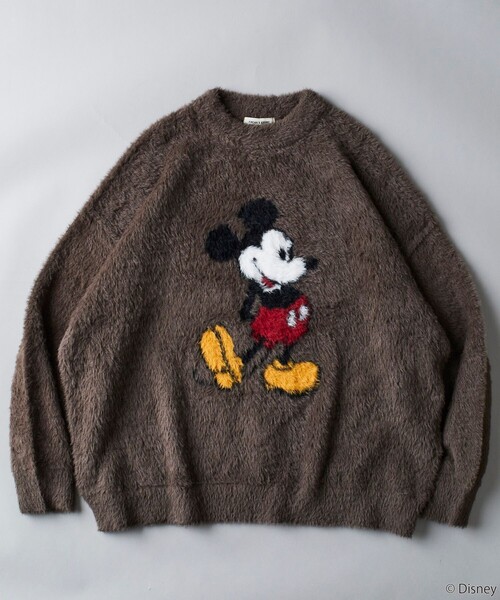 「FREAK'S STORE」 長袖ニット SMALL ベージュ メンズ_画像8