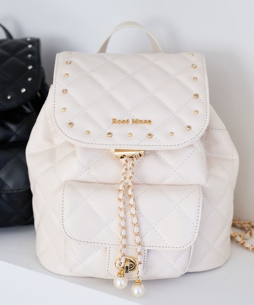 Rose Muse（ロゼミューズ） デイバック リュック Quilting bijou