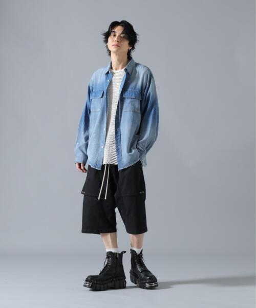 パンツ DankeSchon/ダンケシェーン/TCBLK SARROEL SHORTS レディース メンズ_4