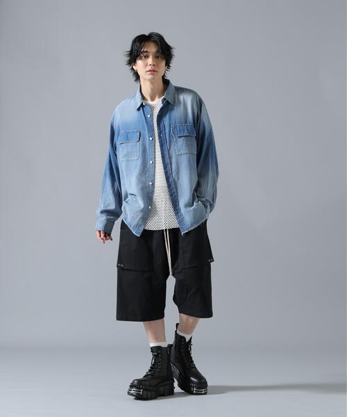 パンツ DankeSchon/ダンケシェーン/TCBLK SARROEL SHORTS レディース メンズ_5