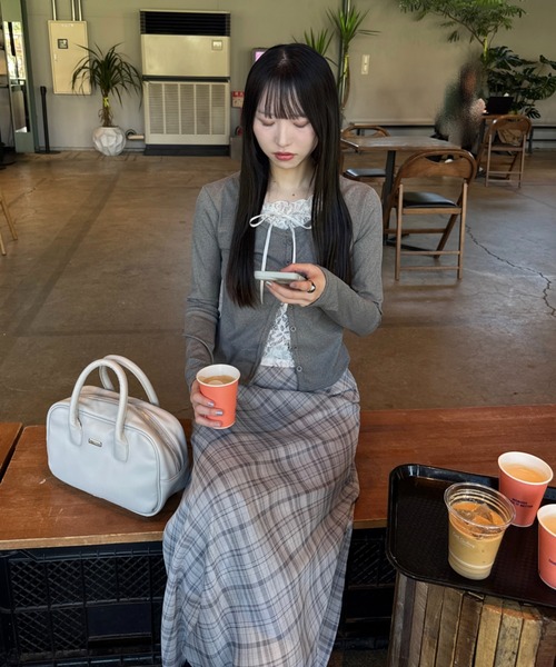 「mellowneon」 キャミソールワンピース MEDIUM ベージュ レディース_画像9