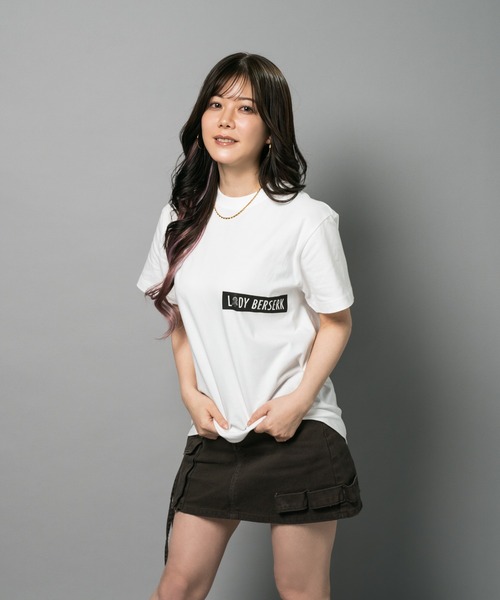 6（roku）今期 18SS MUSUBI TEE / Tシャツ 黒 tシャツ 「高宮まり選手 デザイン監修」1Bamboo of Berserk TEE