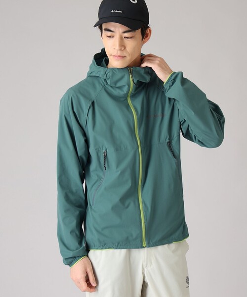 コート ジャケット Columbia/ トレイルラッシュソフトシェルジャケット /コロンビア メンズの画像