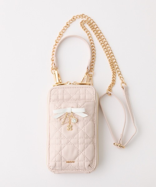 【美品】BOTTEGA VENETAミニ ザ・クラシック バッグ ピンクベージュ BOTTEGA VENETA（ボッテガ・ヴェネタ） ミニ ザ クラシック ショルダー