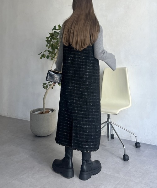 「prose verse」 サロペットスカート MEDIUM ブラック レディース_画像5
