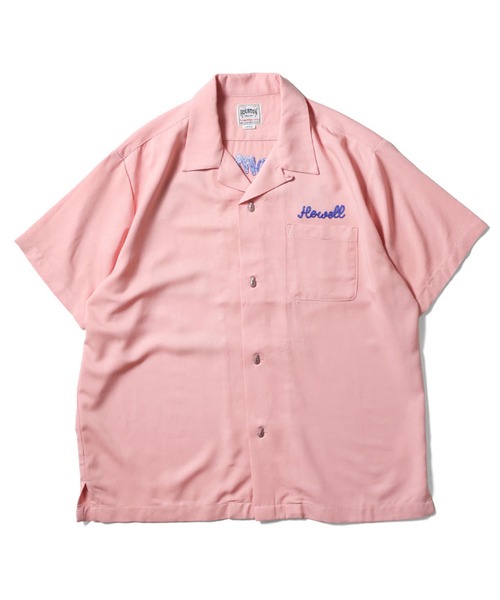 HOUSTON（ヒューストン） シャツ 半袖 ボーリングシャツ(NEW YORK