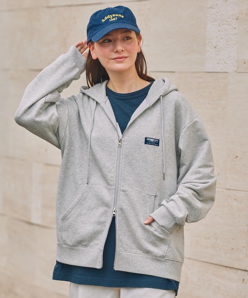 「THE CRAFT CREW PRODUCTS」 ジップアップパーカー S アッシュグレー メンズ_画像2