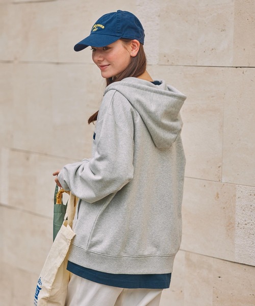 「THE CRAFT CREW PRODUCTS」 ジップアップパーカー S アッシュグレー メンズ_画像3