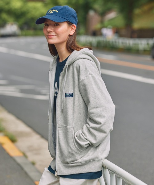 「THE CRAFT CREW PRODUCTS」 ジップアップパーカー S アッシュグレー メンズ_画像6