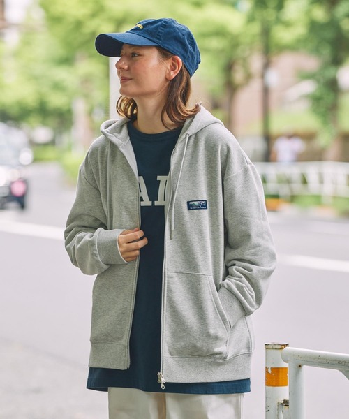 「THE CRAFT CREW PRODUCTS」 ジップアップパーカー S アッシュグレー メンズ_画像7