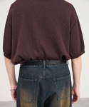 ベルト 「CIYOT」牛床革 ウエスタン ナロ...の詳細画像5