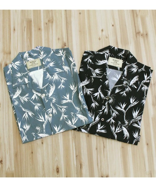 AVIREX（アヴィレックス） アロハシャツ シャツ 半袖 ALOHA SHIRT