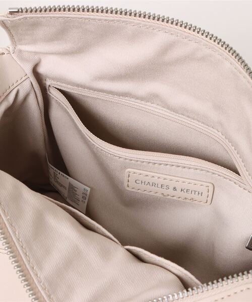 「CHARLES & KEITH」 ショルダーバッグ M オートミール レディース_画像3