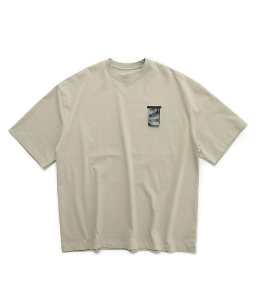 「MASONPRINCE」 半袖Tシャツ S サンドベージュ メンズ_画像4