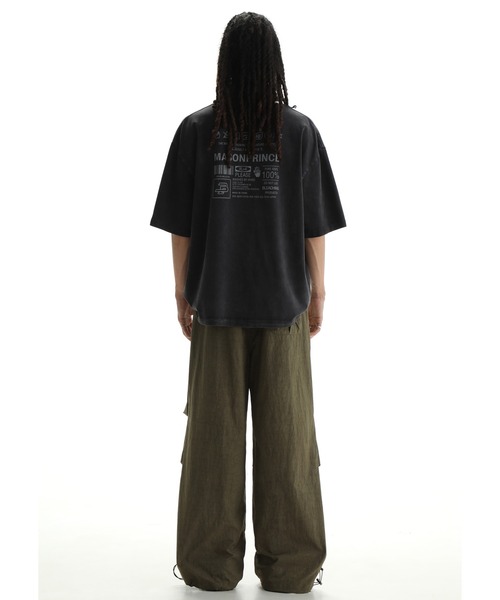 「MASONPRINCE」 半袖Tシャツ S サンドベージュ メンズ_画像7