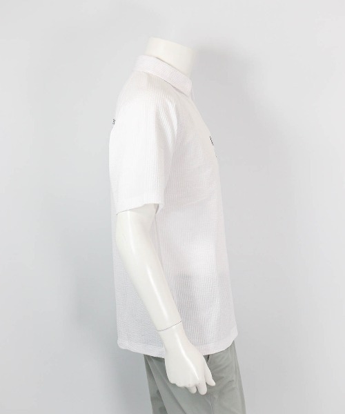 archivio（アルチビオ） ニューエラ ポロシャツ 半袖 「MENS」シアー