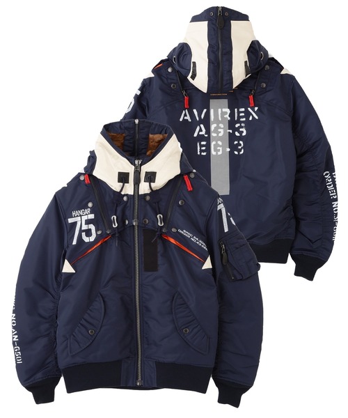AVIREX（アヴィレックス） ma1 ma-1 「WEB＆DEPOT限定」MA-1 REMODEL